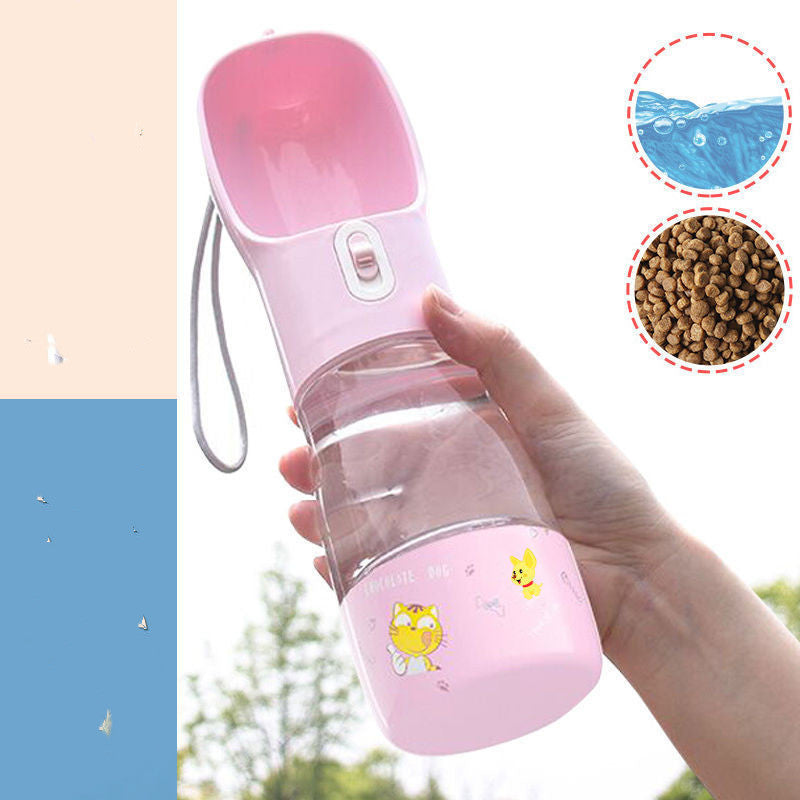 Portable Water And Food Bottle