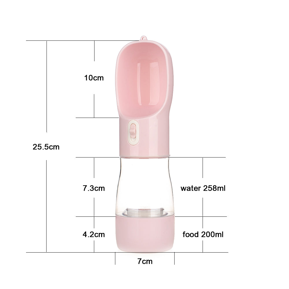 Portable Water And Food Bottle