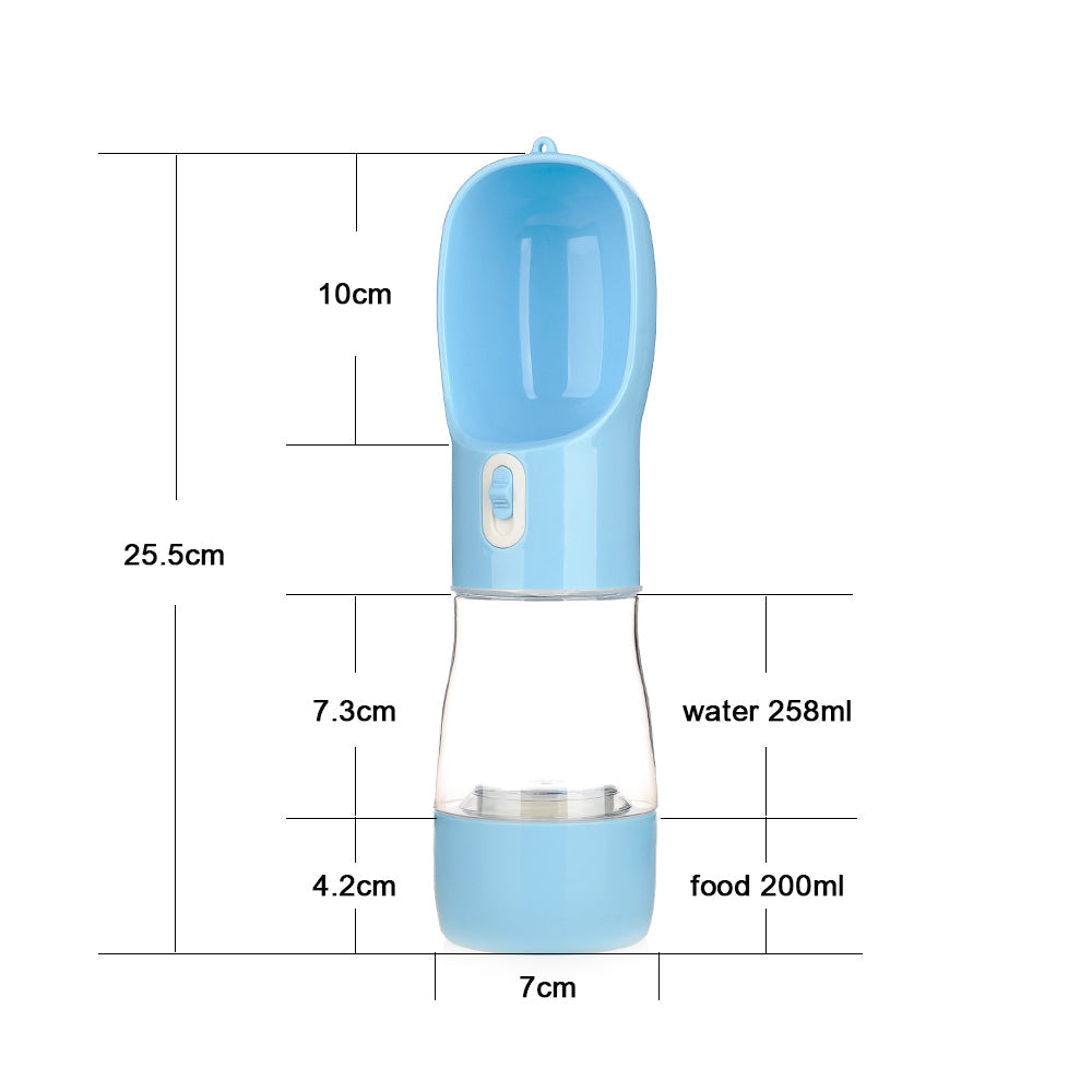 Portable Water And Food Bottle