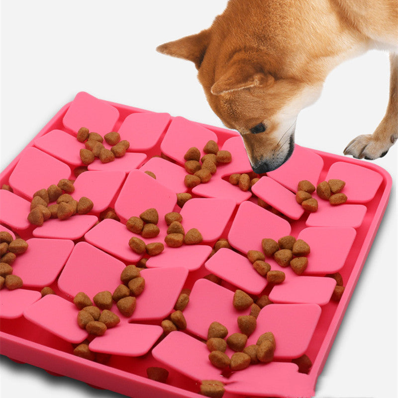 Pets Licking Plate Slow Tableware Pad