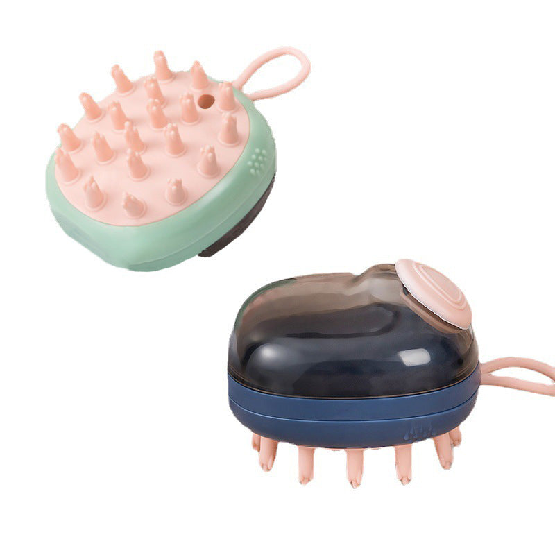 New 2 In 1 Pet Cleaning Bathing Massage Brush