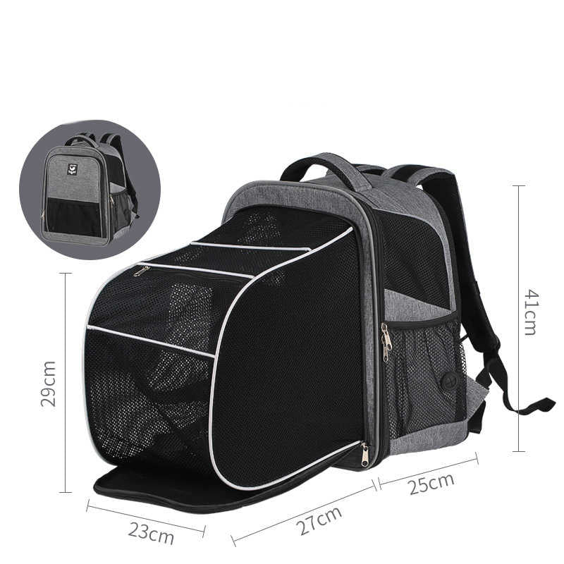 Pets Go Out Backpack Portable Space Bag