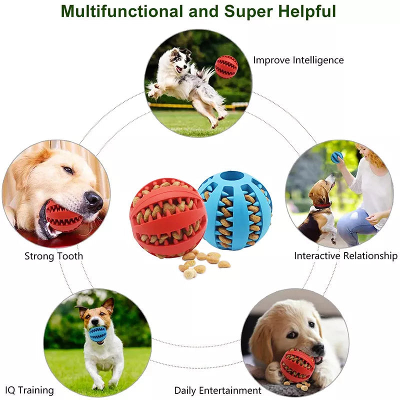 Multifunctional Rubber Puppy Ball