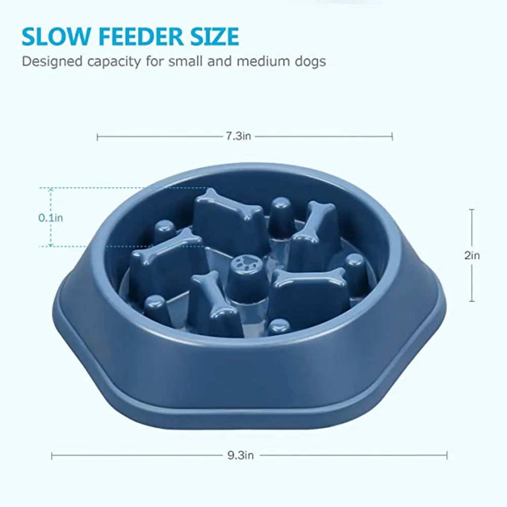 SLOW FEEDER DOG BOWL