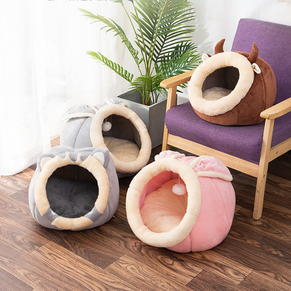 Cat Cave Style Bed