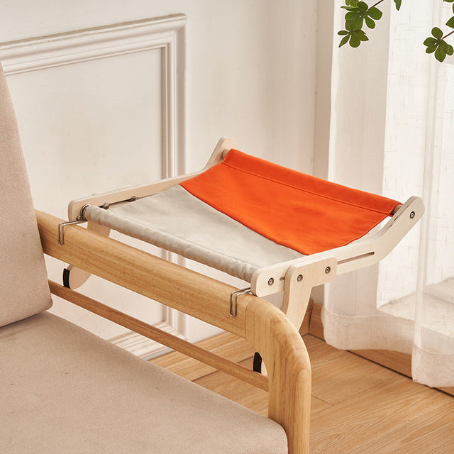 Cozy Canvas Cat Hanging Bed