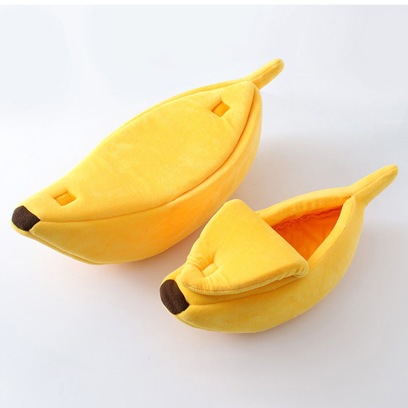 Banana Style Cat Bed House