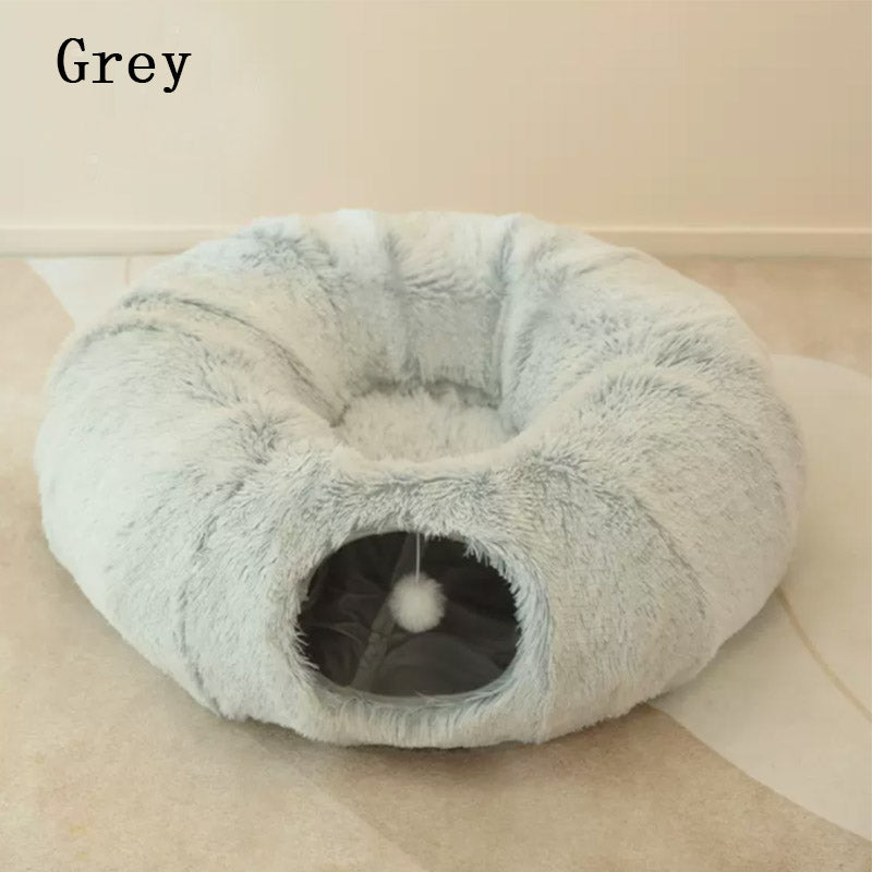 Foldable Cat Tunnel Toy